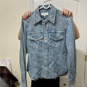 Rag & Bone Ultra Featherweight Mila Denim Button-Up Shirt